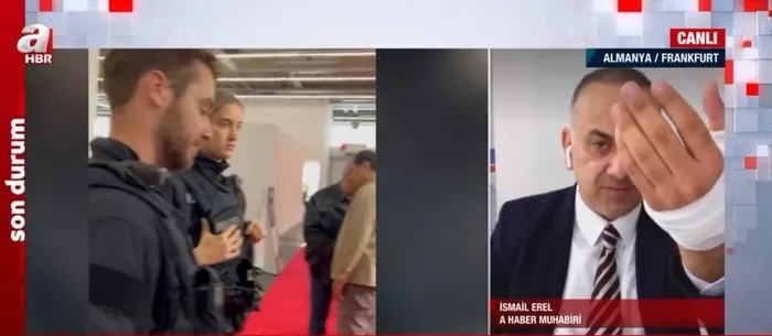 Son dakika: Almanya’da A Haber muhabiri İsmail Erel’e FETÖ’cü alçak Ercan Karakoyun’dan saldırı