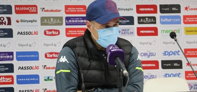 Ersun Yanal’dan 6-0’lık Hatayspor yenilgi sonrası flaş sözler: Kariyerim boyunca...
