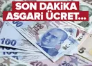 Asgari ücret zammı...