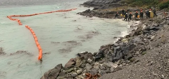 Şili’de 40 bin litre akaryakıt denize döküldü