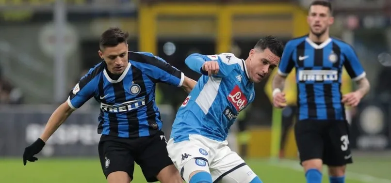 İtalya Kupası yarı finalinde Napoli-Inter maçına koronavirüs engeli