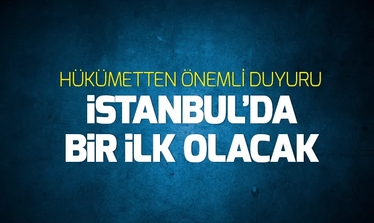 Sanayi ve Teknoloji Bakanı Varank duyurdu! İstanbulda bir ilk gerçekleşecek
