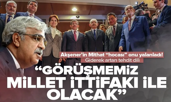 HDP’li Sancar Meral Akşener’i yalanladı!