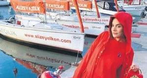 Seda Güven kırmızılara büründü