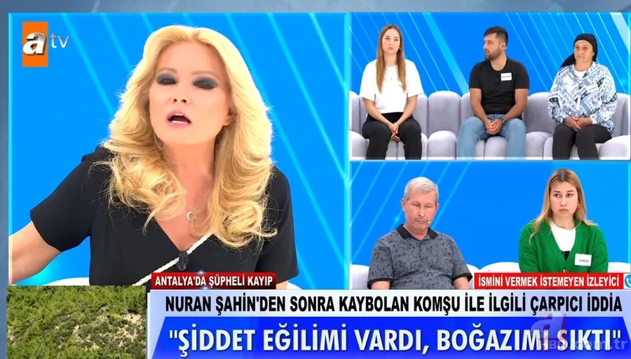 Müge Anlı'da 2 komşunun sır kaybı! Gökmen Kaya hakkında şoke eden iddia: "Boğazımı sıktı" Nuran Şahin'in cesedi bulundu mu? 16