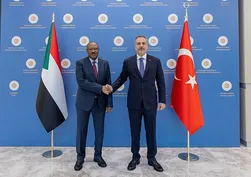 Bakan Fidan'dan diplomasi trafiği: Sudan Dışişleri ve Uluslararası İşbirliği Bakanı Mohieddin Salem ile görüştü