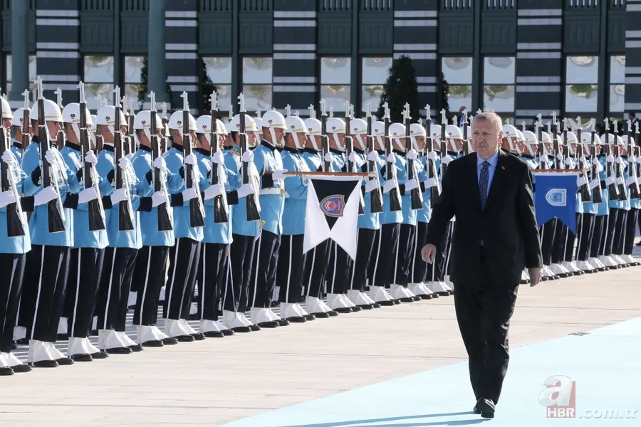 Başkan Erdoğan, Irak Başbakanı Abdulmehdi'yi resmi törenle karşıladı 1