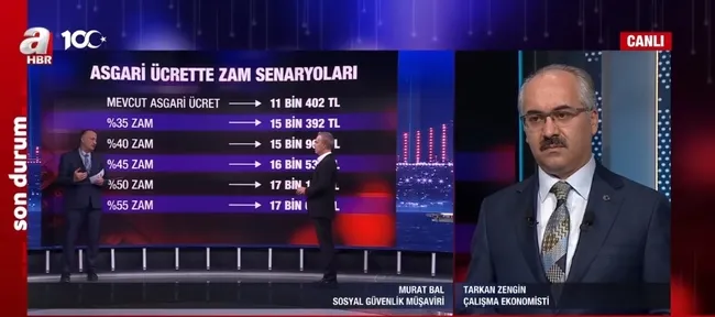 Asgari ücret ne kadar olacak? Zam toplantısına katılan isim A Haber’de
