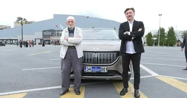 Başkan Recep Tayyip Erdoğan’ın görüştüğü 85 yaşındaki Hüseyin Bayraktar’a Togg sürprizi