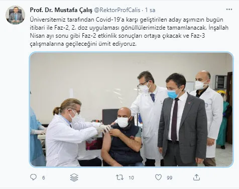 Son dakika: Yerli Covid-19 aşısı çalışmalarıyla ilgili yeni gelişme! Erciyes Üniversitesi Rektörü Mustafa Çalış duyurdu - 4