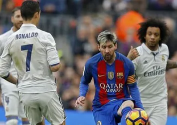 El Clasico'da Barcelona 90'da çöktü!