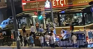 Trafiği altüst ettiler