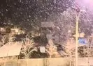 Kastamonu’ya lapa lapa kar yağdı
