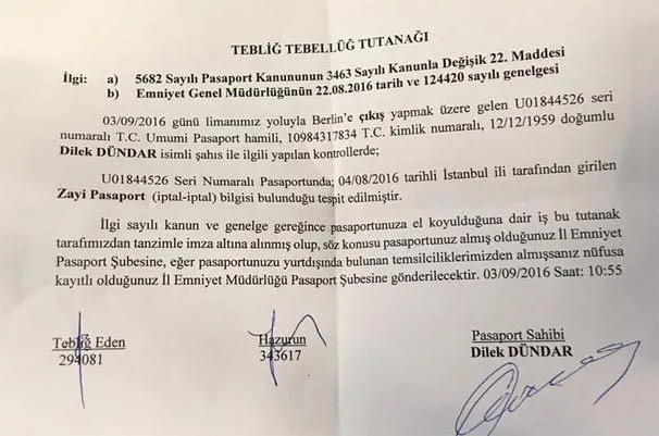 Can Dündar'ın eşine yurtdışına çıkış yasağı - 1