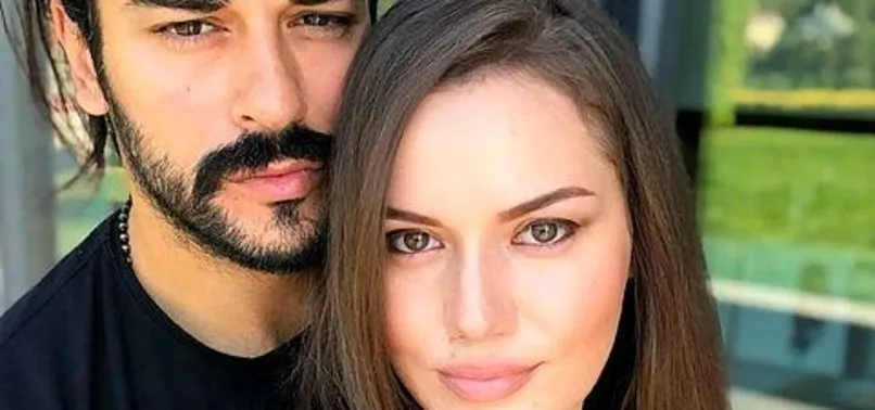 Kuruluş Osman'ın yıldızı Burak Özvçivit ile Fahriye Evcen oğulları Karan'ın ilk fotoğrafını paylaştı