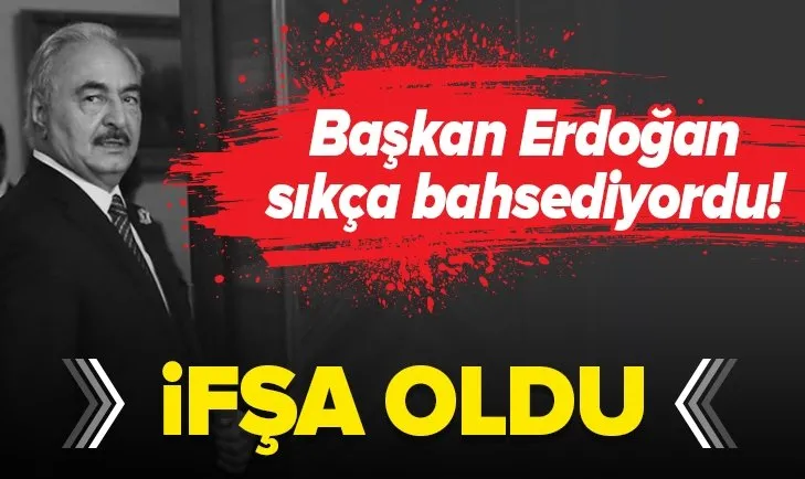 Başkan Erdoğan sıkça bahsediyordu! Sosyal medya darbeci Hafter’in paralı askerlerini ifşa ediyor...