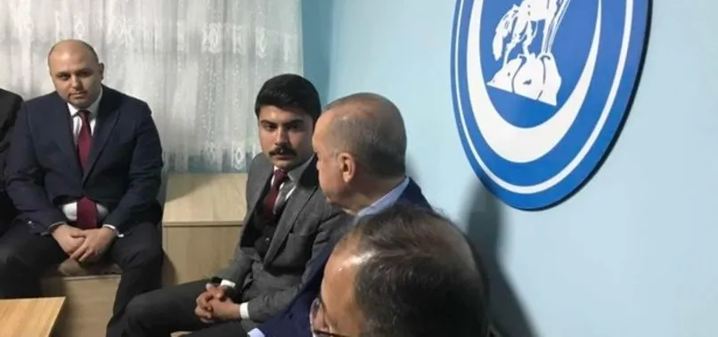 Cumhuriyet tarihinde bir ilk! Başkan Erdoğan Ülkü Ocakları'nı ziyaret etti