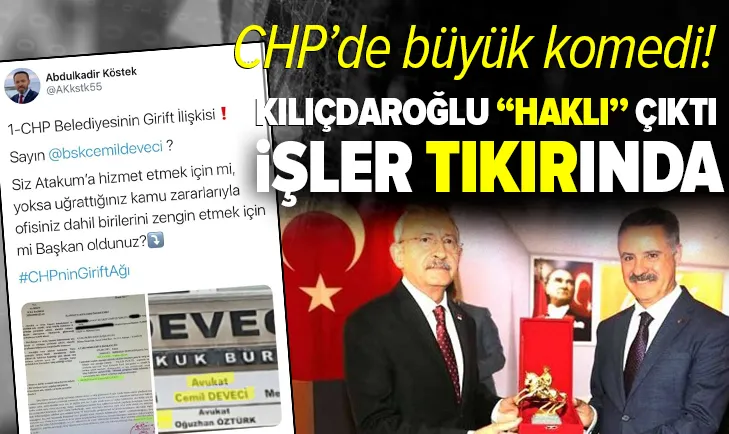 CHP’de büyük komedi! İşler tıkır tıkır...