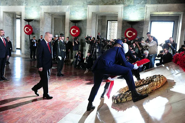 29 Ekim kutlamaları: Başkan Erdoğan Beştepe’de tebrikleri kabul etti