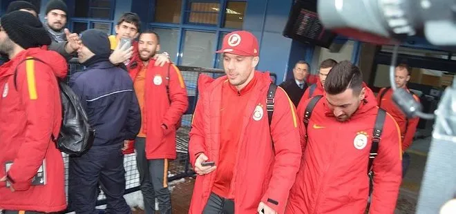 Galatasaray önemli isimlerden yoksun Rize’ye gitti