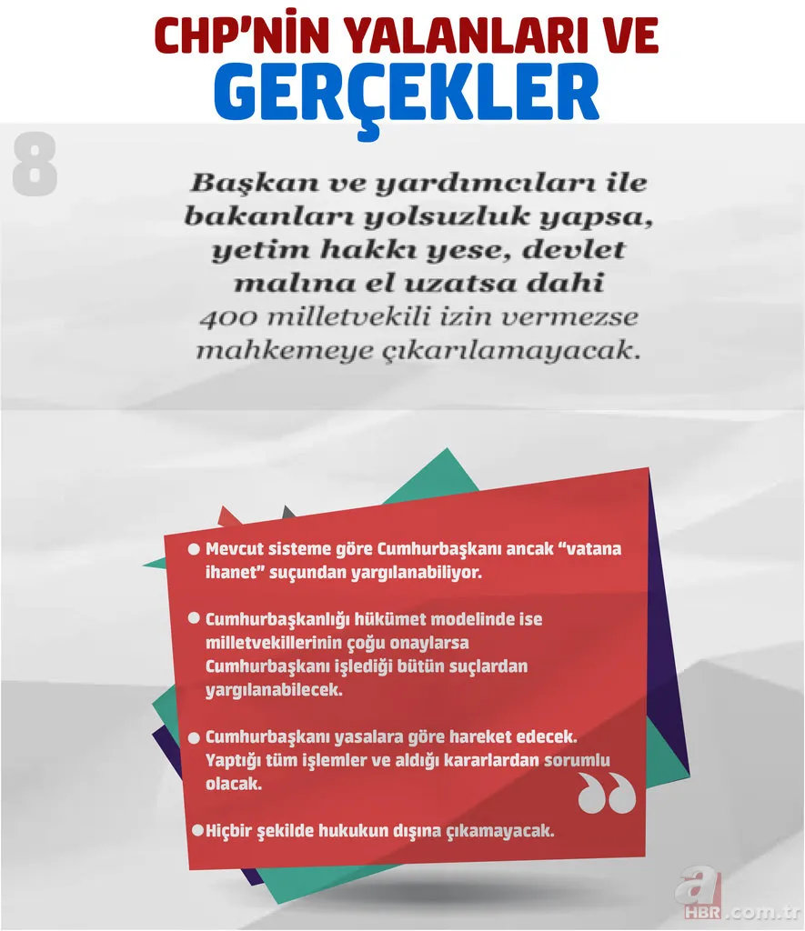 İşte CHP'nin referandum yalanları ve gerçekler 8