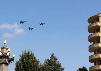 Türk F-16'ları Azerbaycan semalarında