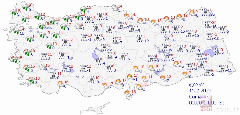 El yüz çatlatan soğuklar kapıda! Meteoroloji uyardı: İstanbul dahil o illerde 2 gün sürecek 15