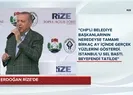 Erdoğan müjdeyi Rizede verdi: 1,5 yıl içerisinde...