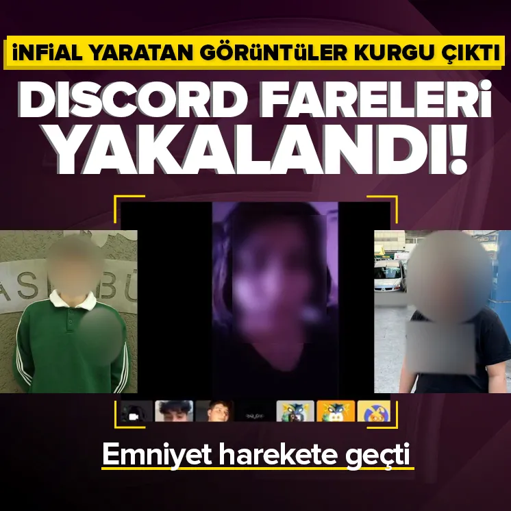 Discord fareleri yakalandı