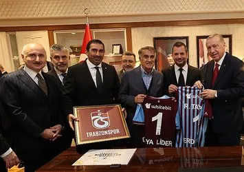 Trabzonspor’dan Başkan Erdoğan’a teşekkür