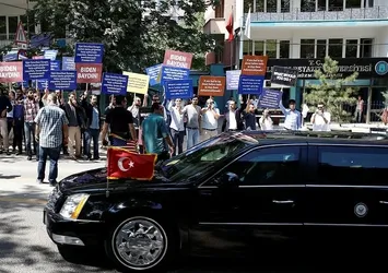 Joe Biden Ankara'da protesto edildi!