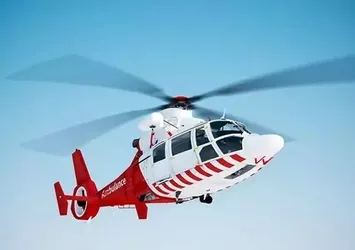 ABD'de hava ambulansı düştü