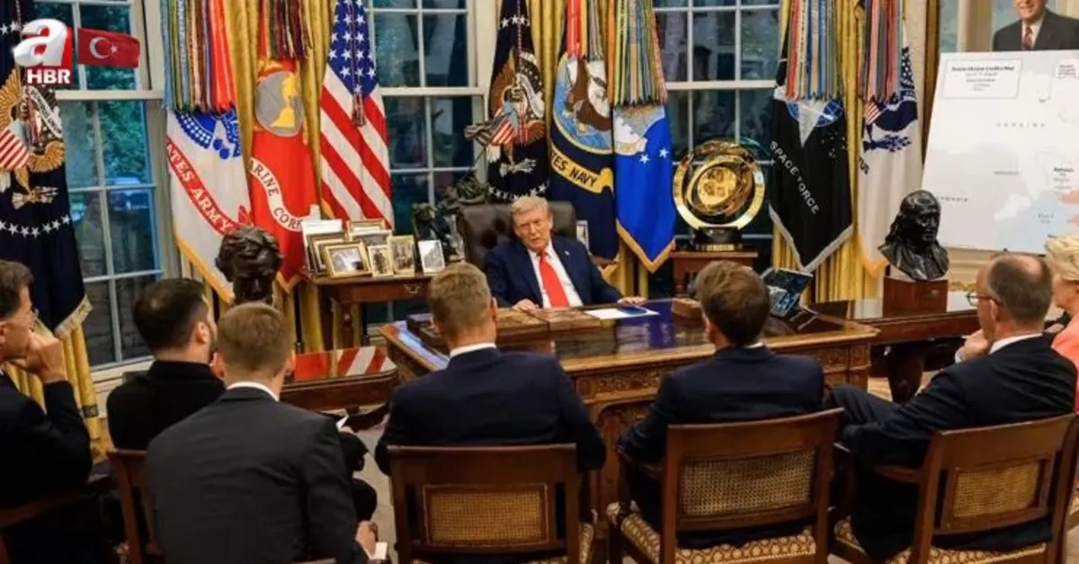 Trump ve Zelenski Beyaz Saray'da görüştü!