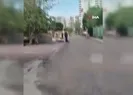 Bisikletli çocuğu darp etti