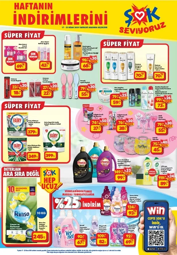 ŞOK neredeyse 10 bin TL daha ucuza iPhone 15 satıyor! 24 Nisan 2024 ŞOK aktüel kataloğunda hangi ürünler indirimde?