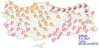 1722845515116.png İstanbul'a sağanak yağış geliyor! Meteoroloji haritalarına yansıdı! Saat verildi... - 9