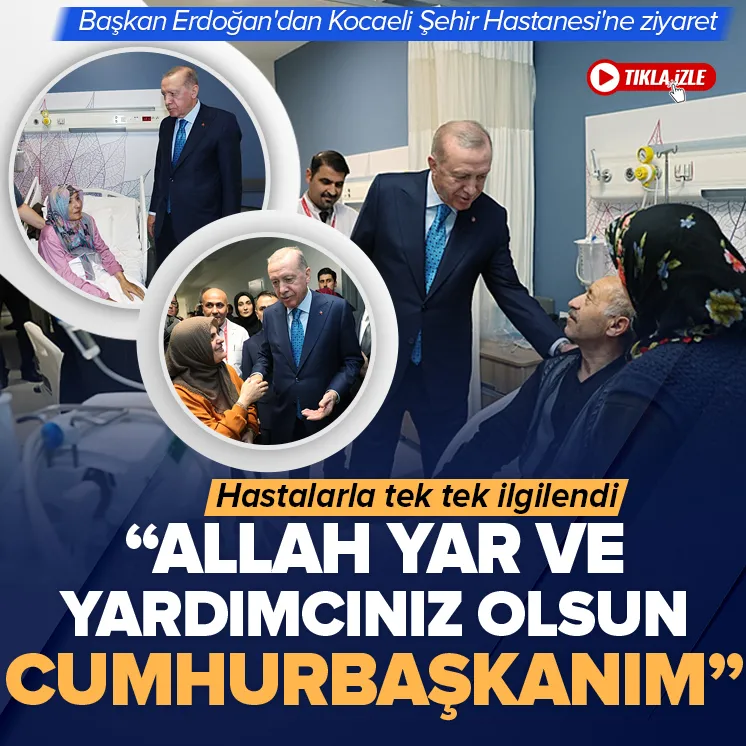 Başkan Erdoğandan hastane ziyareti