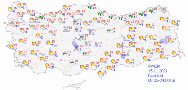 1636819777602.png Meteoroloji'den yeni açıklama! Güneş sağanak yağış ve buzlanma! İstanbul Ankara İzmir'de bu hafta hava durumu nasıl olacak? - 7