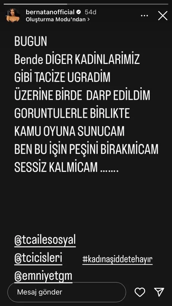 1666080165123.jpg Ünlü şarkıcı önce taciz sonra darp edildi! Berna Tan soluğu karakolda aldı: “Benim yakamdan tutup…” - 1