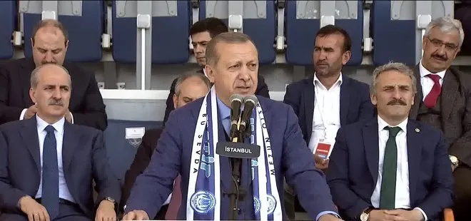 Erdoğan: Arena isimlerinin kaldırılması için talimat verdim
