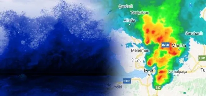 Son dakika: İzmir’i kuvvetli yağış ve fırtına vurdu! Uyarı geldi: Saat 18.00’e kadar dikkat