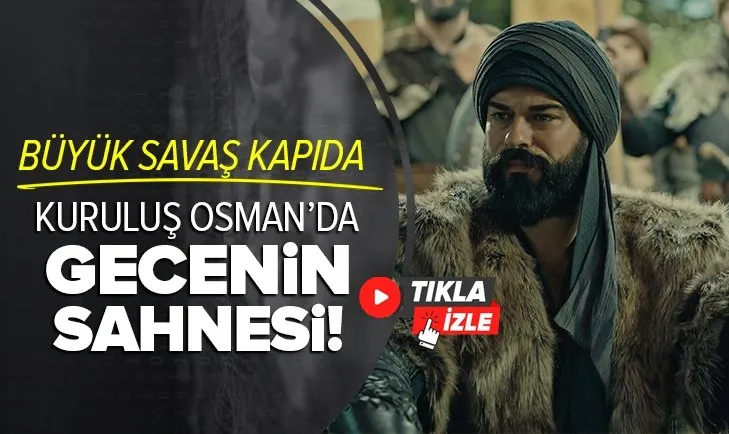 Kuruluş Osman 63. yeni bölüm izle | Osman Bey, uç beylerini topladı! Bizans'la büyük savaş kapıda