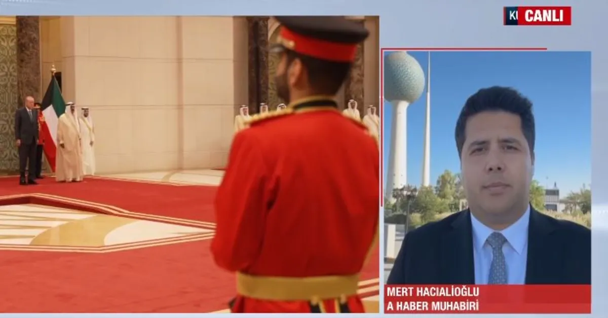 Erdoğan Körfez turunun ilk durağı Kuveyt'te!