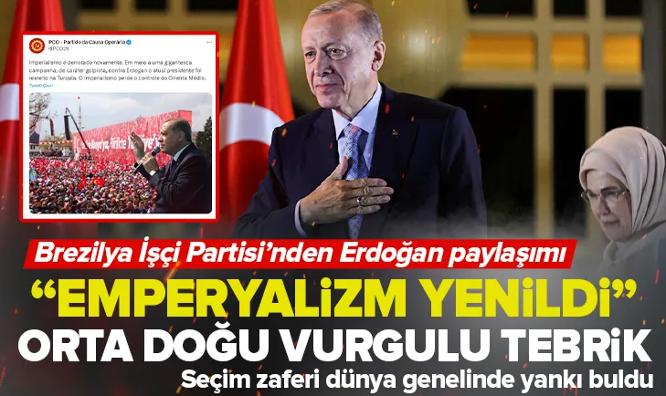 Brezilya İşçi Partisi: Emperyalizm yenildi