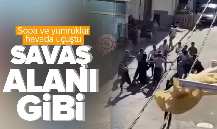 İstanbul’da ortalığı savaş alanına döndürdüler! Ev sahibi ile kiracısı birbirine girdi! İki aile sopalı, yumruklu kavgaya tutuştu