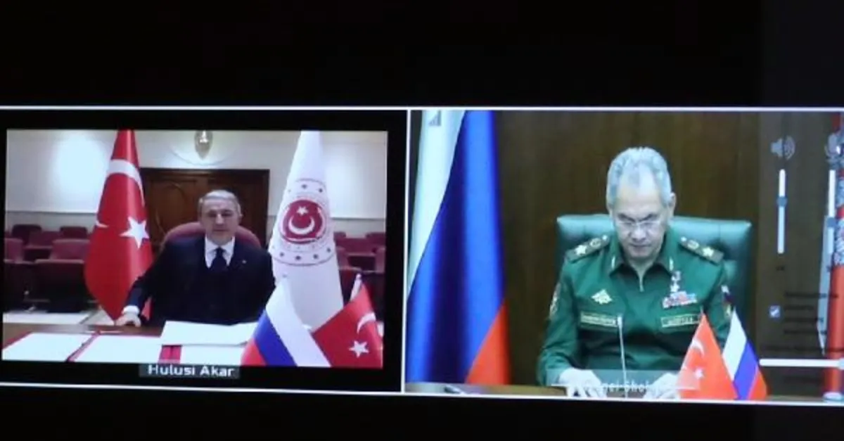 MSB Türk- Rus Mutabakat Zaptı görüntülerini paylaştı