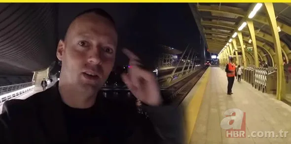 Norveçli fenomen İstanbul Metrosu'na hayran kaldı 1