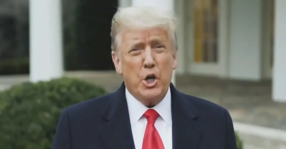 Trump'tan kendisini destekleyen göstericilere "eve dönün" çağrısı