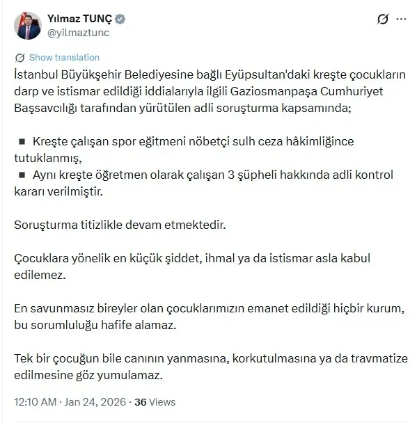 ibb-kresinde-cocuga-taciz-ve-siddet-skandali-spor-hocasi-tutuklandi-1769202971367.jpg Adalet Bakanı Yılmaz Tunç'tan açıklama (X)