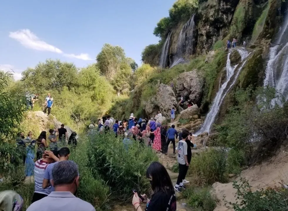 Kar suları eridi, Girlevik Şelalesi coştu - 2